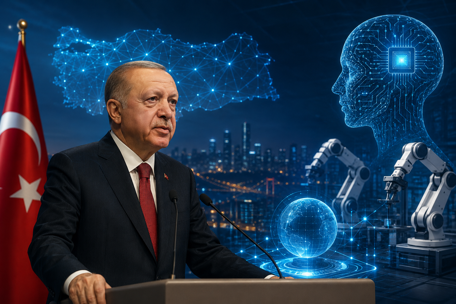 أردوغان: نعلن إطلاق خطة تكنولوجية شاملة تنقل تركيا إلى مصاف القوى العظمى