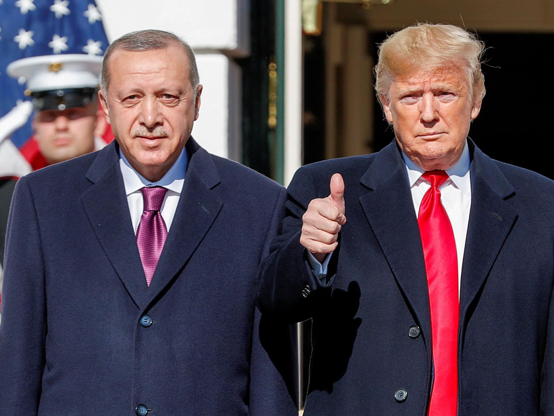 ترامب يشيد بأردوغان: بسببه عادت سوريا إلى مسار الإستقرار