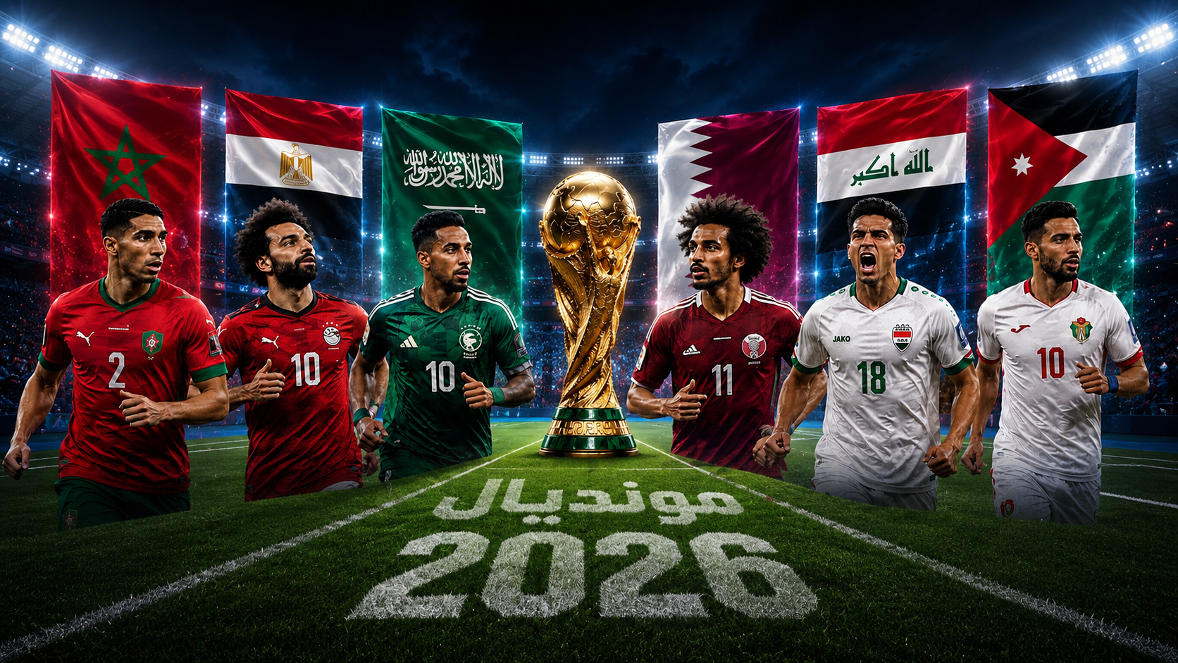 نتائج المنتخبات العربية في الدور الأول من مونديال 2026: حصاد الجولة الافتتاحية