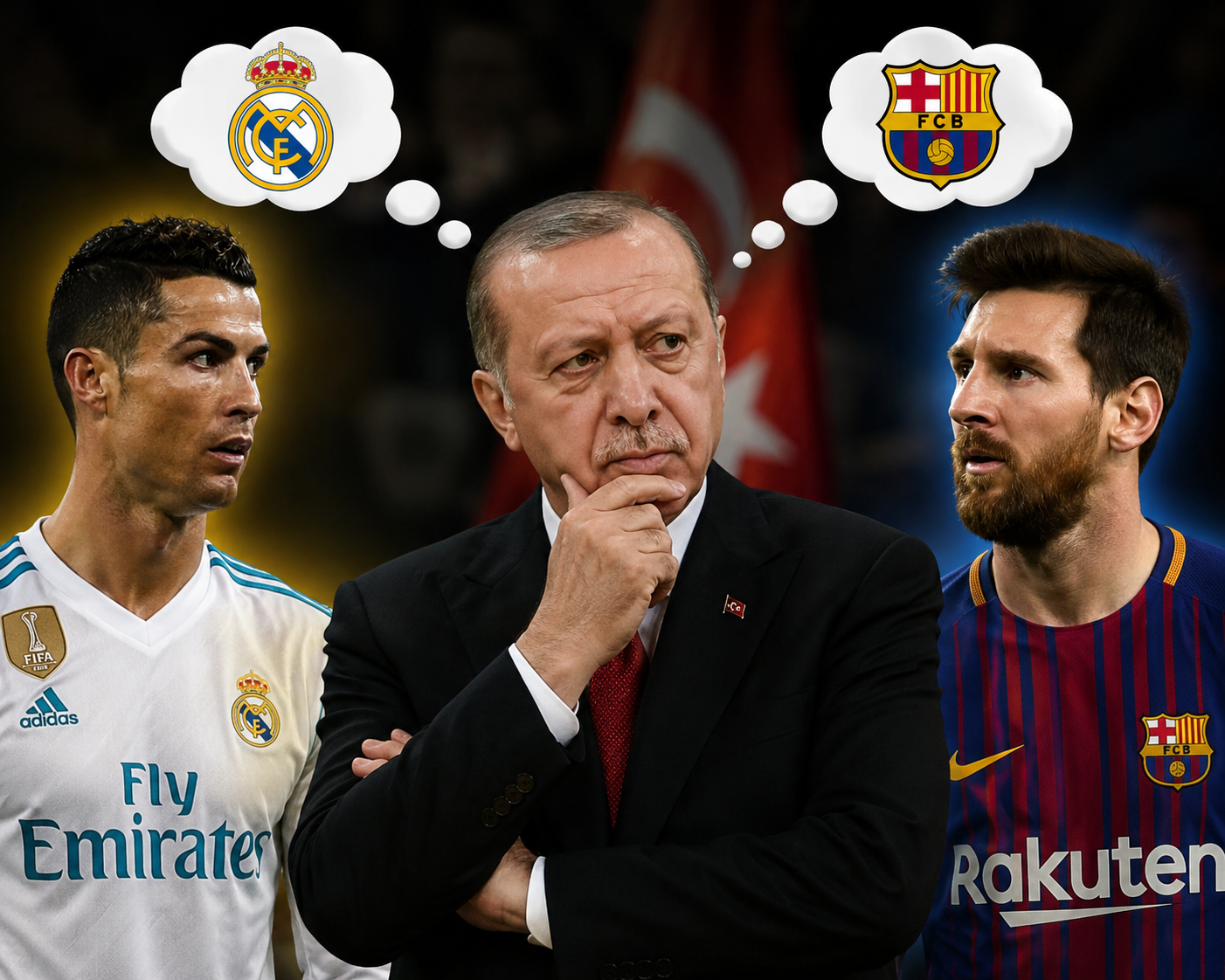 رونالدو أم ميسي؟.. أيهما يفضل الرئيس التركي رجب طيب أردوغان؟